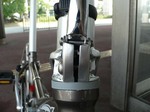 f0212 折り畳み自転車のハンドル部