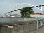 f0220 木津川渡船場と木津川大橋
