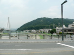 f0813 呉羽橋から五月山を望む